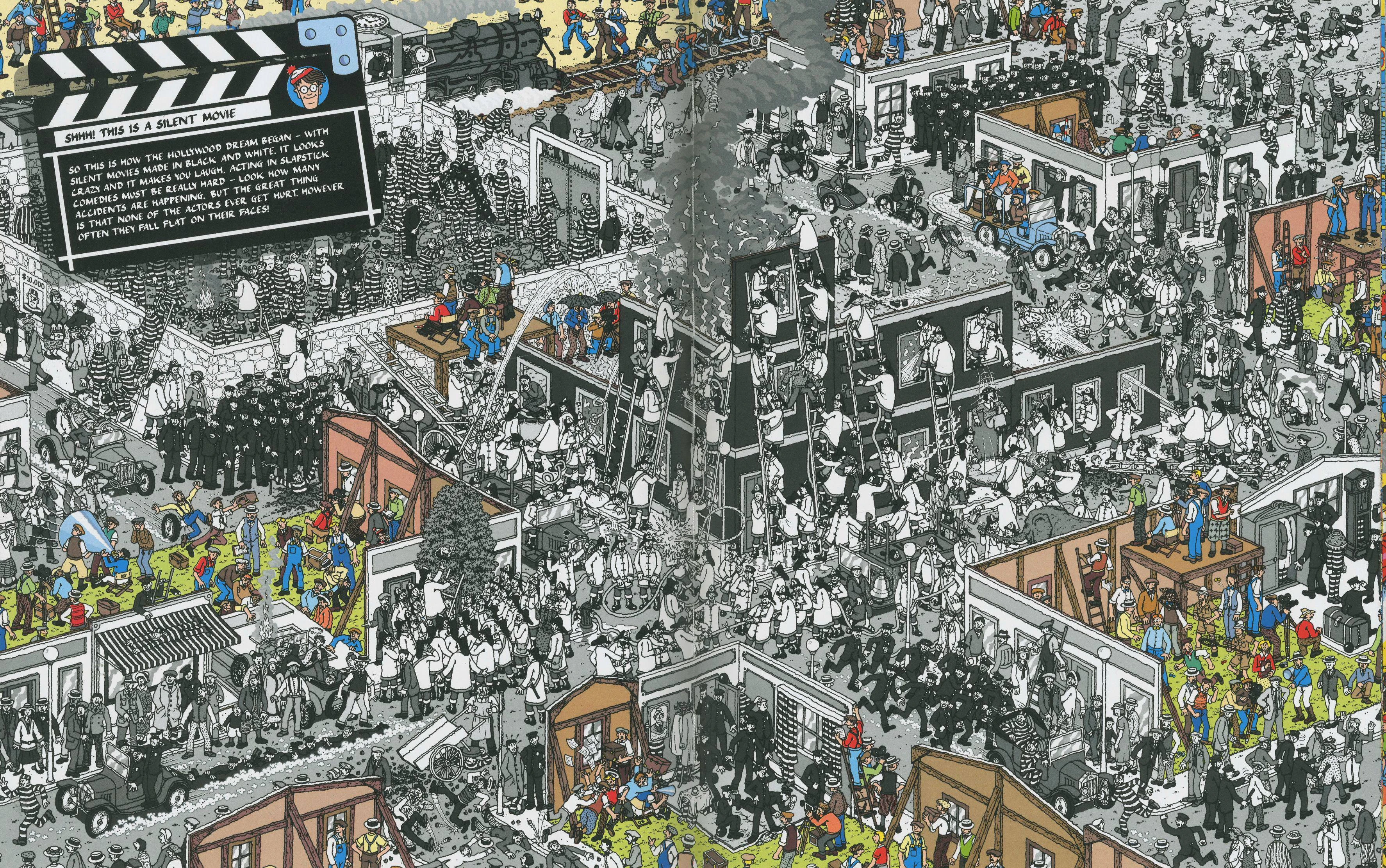 Where's Waldo Level 13 - Silent Film Studio