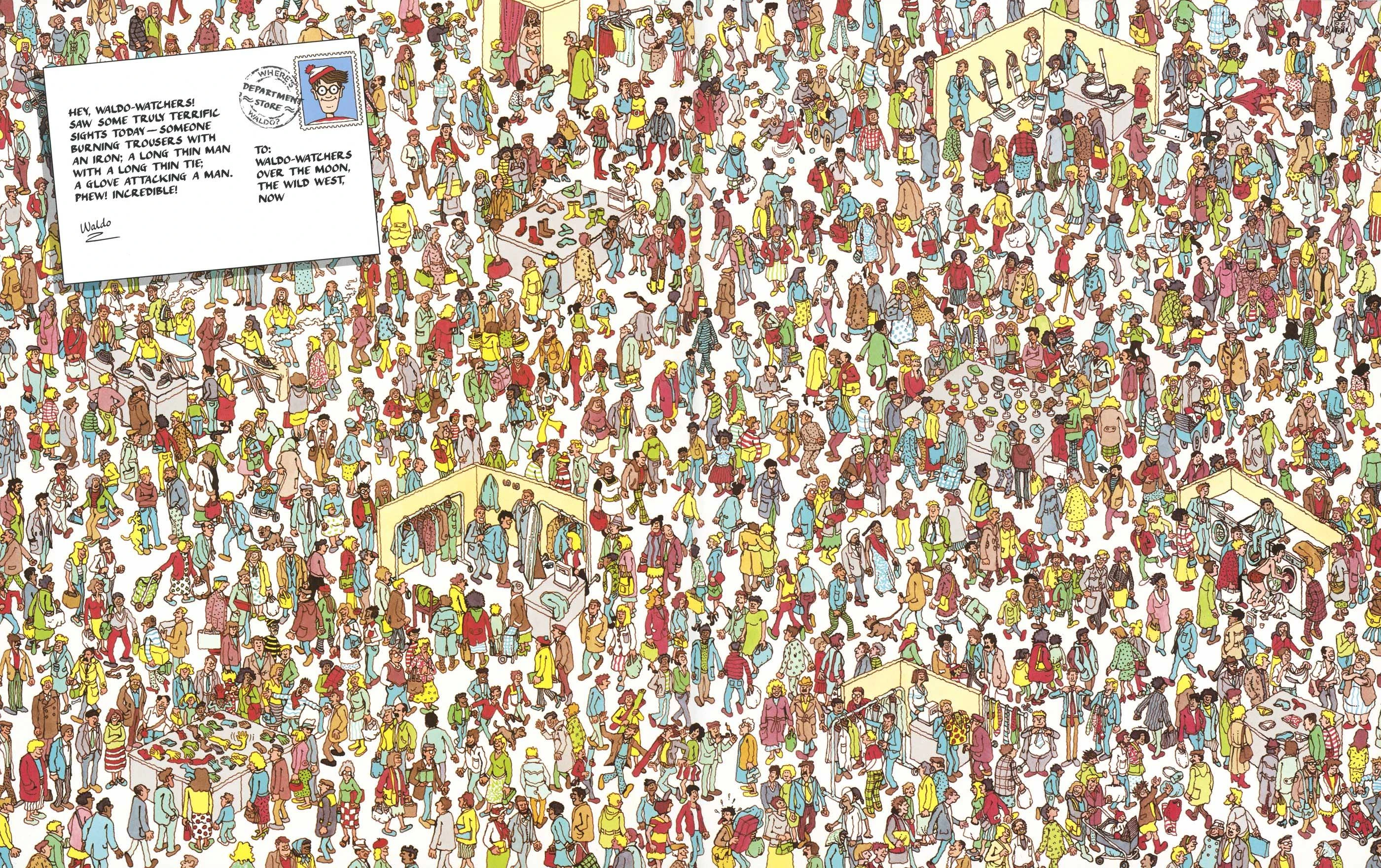 Where's Waldo Level 14 - Department Store Rush