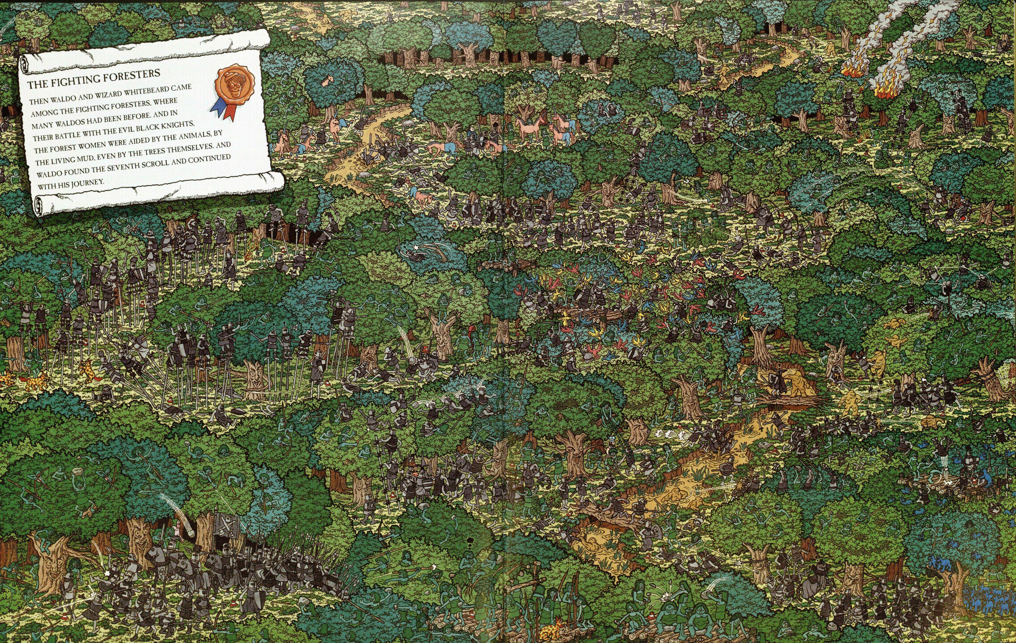 Where's Waldo Level 15 - Forest Ambush