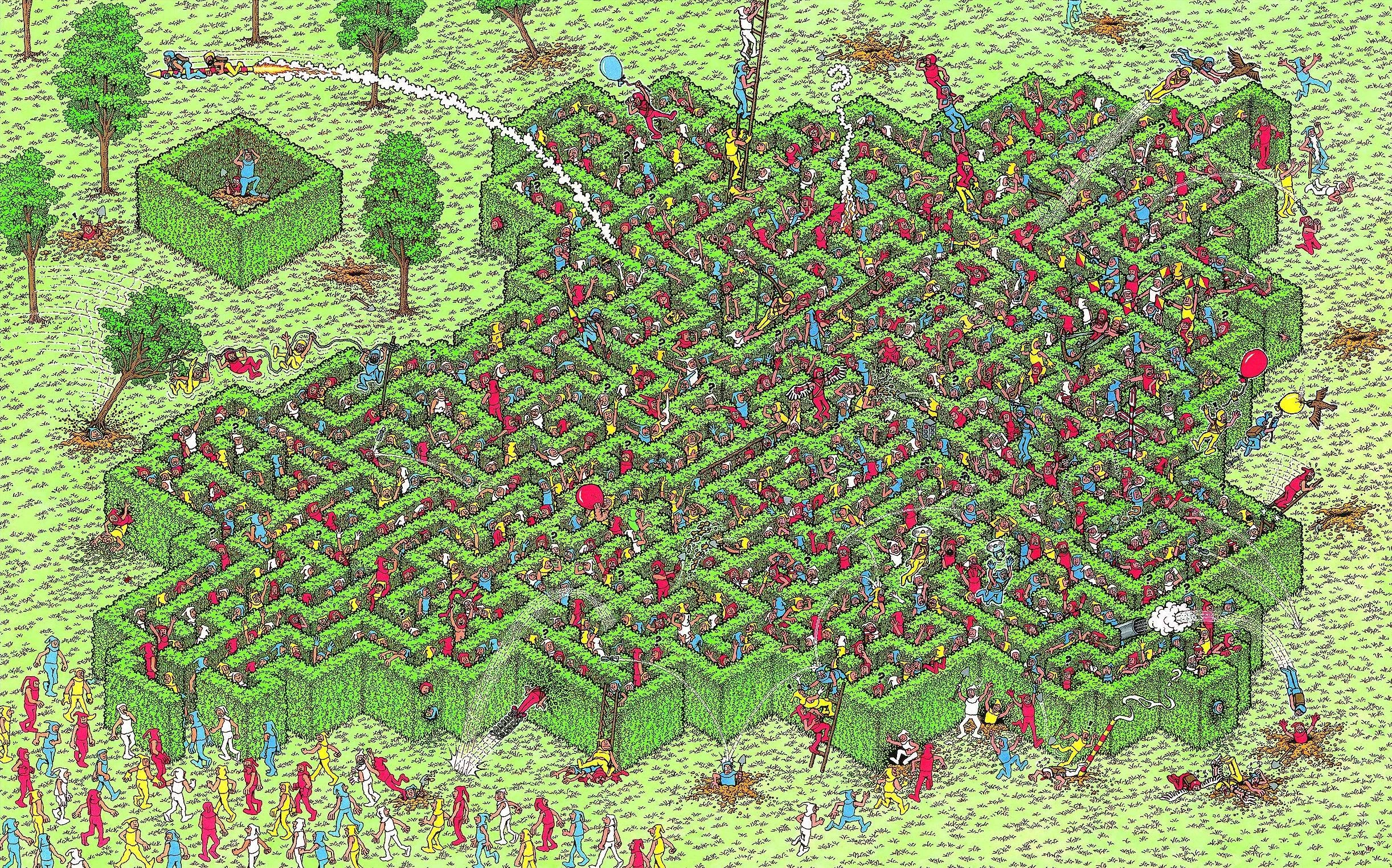 Where's Waldo Level 5 - Maze Madness