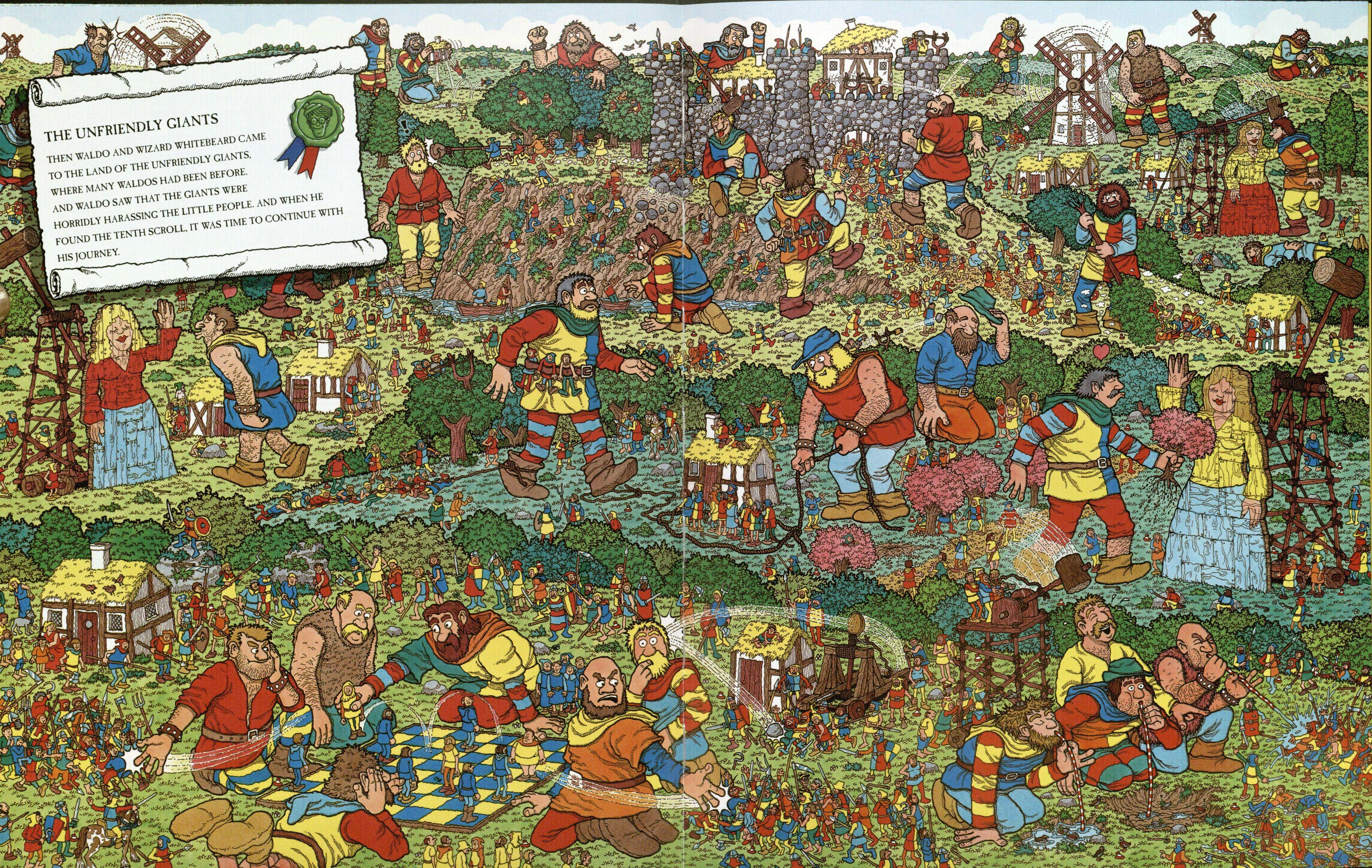 Where's Waldo Level 7 - Land of the Giants